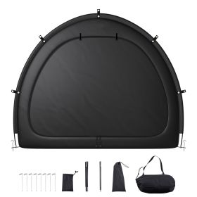Bike Storage Tent, 4 to 5 Bikes, Outdoor Spacious Bike Storage Tent with Ventilated Window