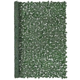 Ivy Privacy Fence, 96 x 72 in Artificial Green Wall Screen, Greenery Ivy Fence with Strengthened Joint