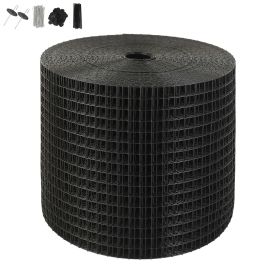 6 inch x 100ft Solar Panel Bird Guard, Critter Guard Roll Kit with 100pcs Aluminum Alloy Fasteners, Solar Panel Guard with Rust-proof PVC Coating